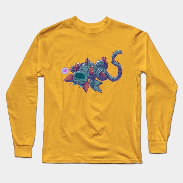 Carefree Trico Long Sleeve T-Shirt by LoftyCoffin